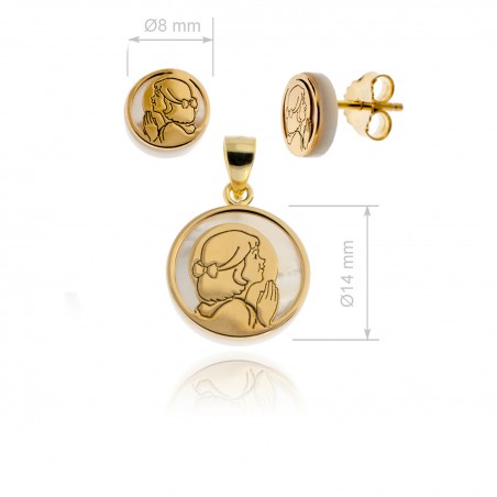 Juego Comunión Nácar