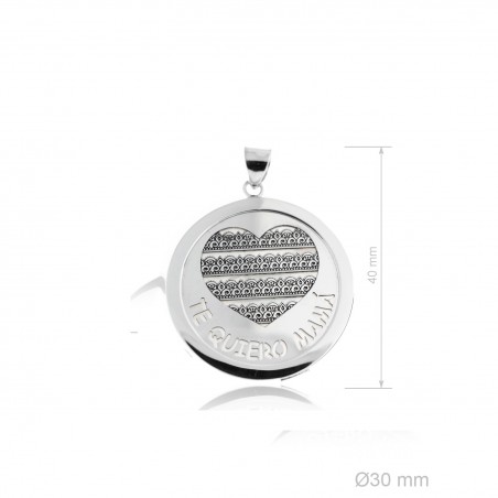 Colgante Te quiero mamá