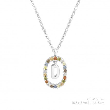 Gargantilha em Prata Esterlina | D