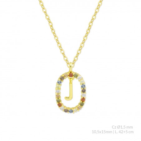 Gargantilha em Prata Esterlina | J