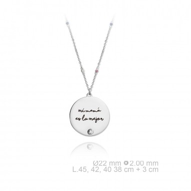 Silver Necklaces with Cubic Zirconium