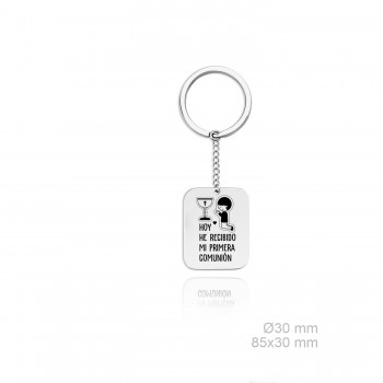 Stainless Steel Key-Rings 