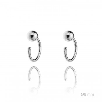 Boucles d'oreilles en Argent