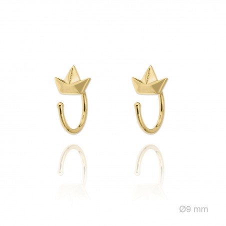 Pendientes Serena Barquito Dorados