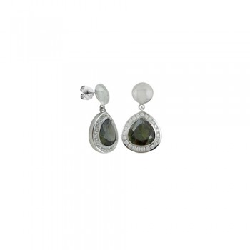 Pendientes de plata con...