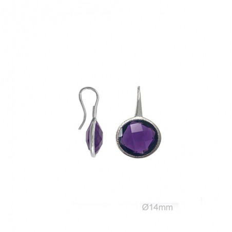 Boucles d'oreilles Perle/Gemme