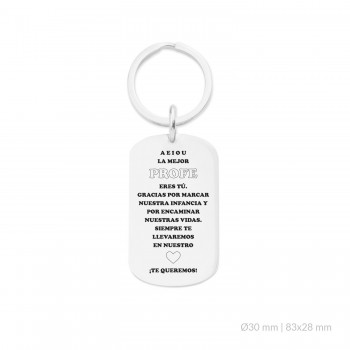 Stainless Steel Key-Ring