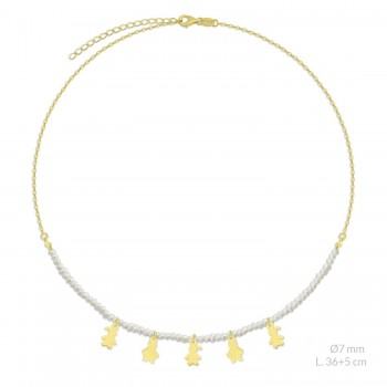 Silver necklace