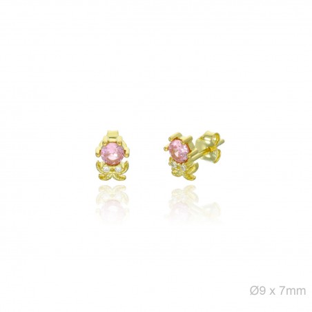 Boucles d'oreilles Zircons