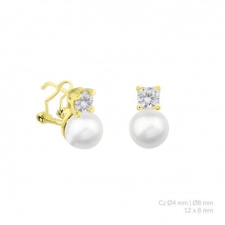 Boucles d'oreilles en Argent