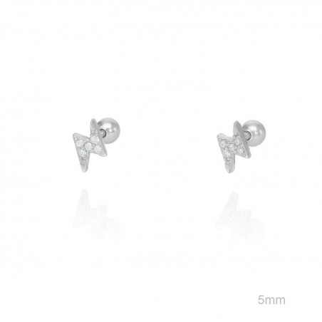 Pendientes Piercing Mini Rayo Circ