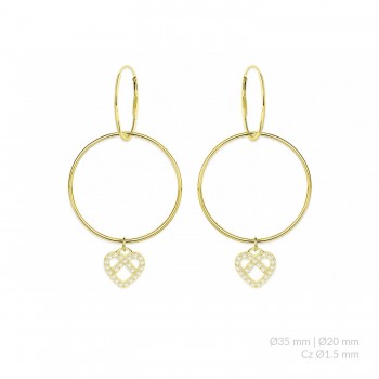 Pendientes de Plata de Ley