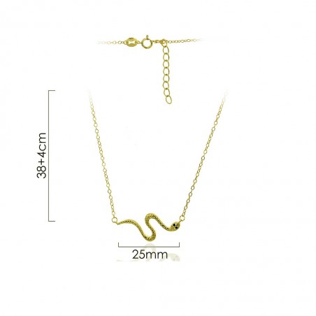 Gargantilla Serpiente Dorada