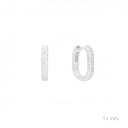 Pendientes de Plata de Ley 