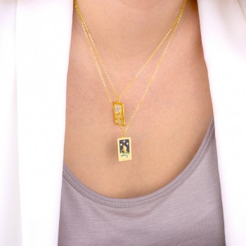 Sautoir en Argent avec... 2