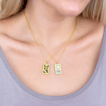 Gargantilha em Prata Esterlina com zircônia