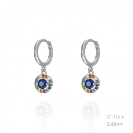 Boucles d'oreilles Zircons