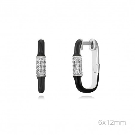 Boucles d'oreilles Zircons