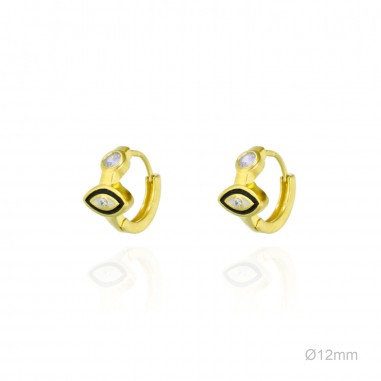 Boucles d'oreilles Zircons