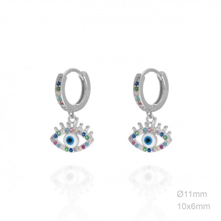 Boucles d'oreilles Zircons