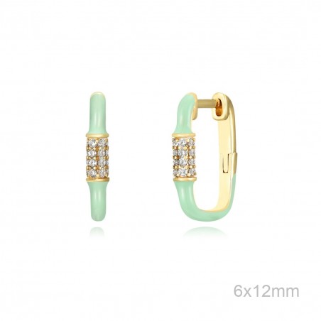 Boucles d'oreilles Zircons