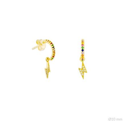 Silver Earrings with Cubir Zirconium