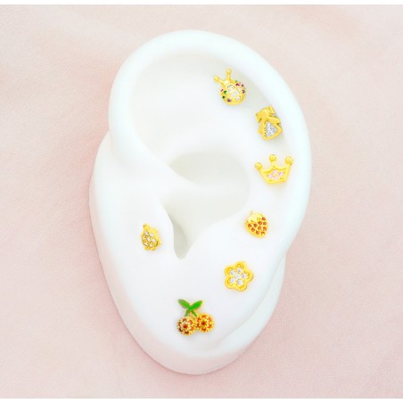 Boucles d'oreilles en Argent