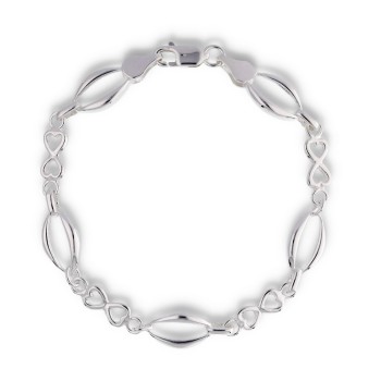 Bracelets Argent lisse 2