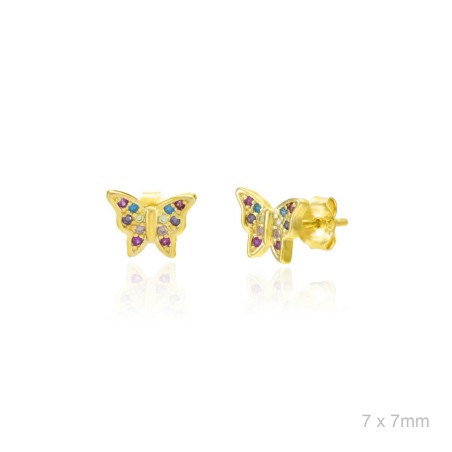 Boucles d'oreilles Zircons
