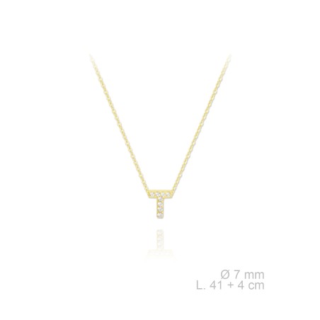 Gargantilha em Prata Esterlina | T