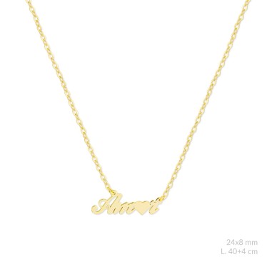 Silver necklace