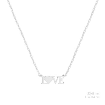 Silver necklace