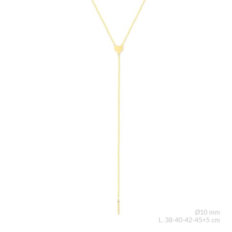 Gargantilla Corazón Dorada 