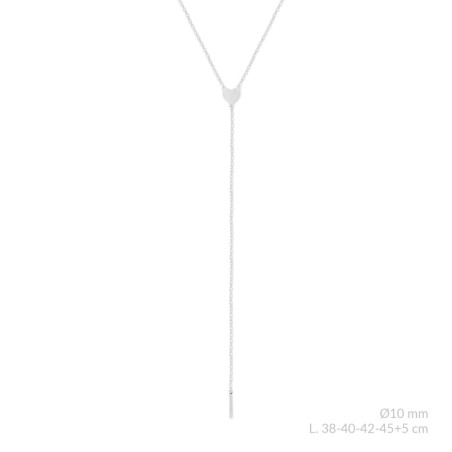 Gargantilla Corazón cadena 