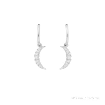 Boucles d'oreilles en Argent