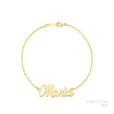 ARTÍCULOS PERSONALIZADOS JÓIAS PERSONALIZADAS em OURO 18kt