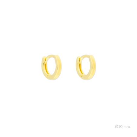 Boucles d'oreilles en Argent | Ø10mm