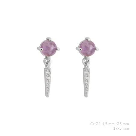 Pendientes de Plata de Ley