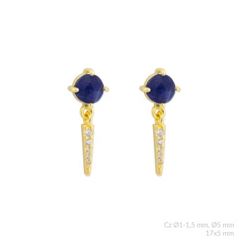 Pendientes de Plata de Ley