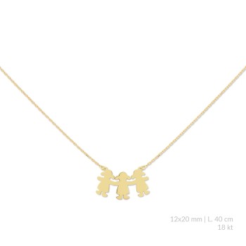 18kt Gold necklace | Girl /...