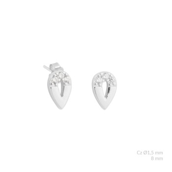 Pendientes de Plata de Ley...