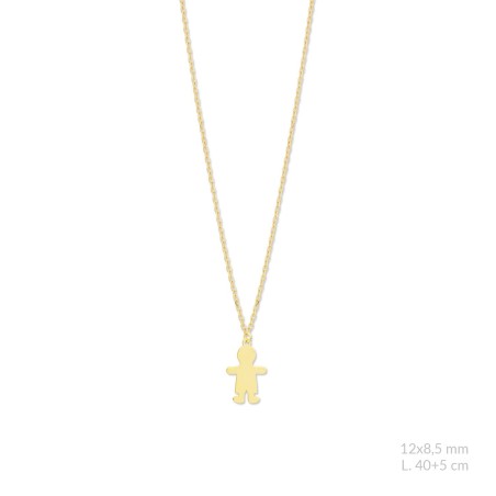 Gargantilha em Prata Esterlina  | Menino