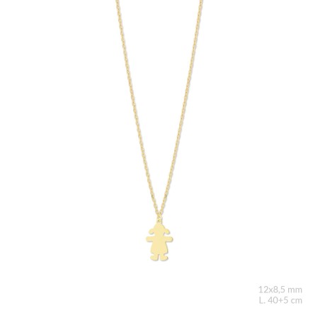 Gargantilla de Plata de Ley | Niña