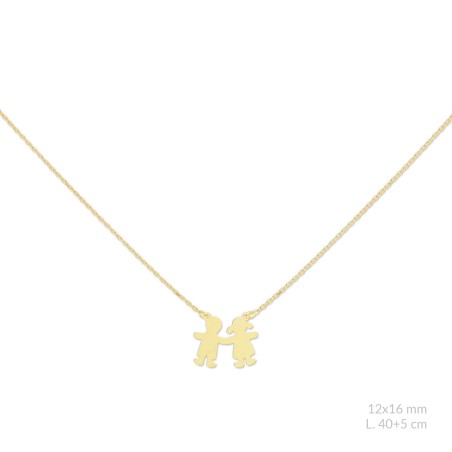 Gargantilha em Prata Esterlina  | Menino / Menina