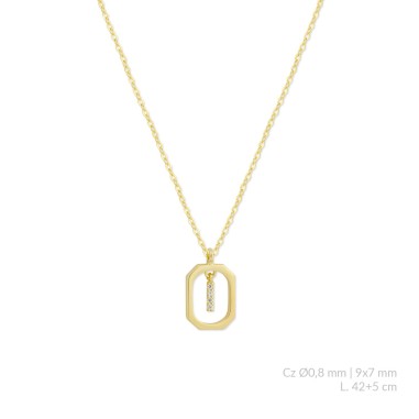 Silver necklace