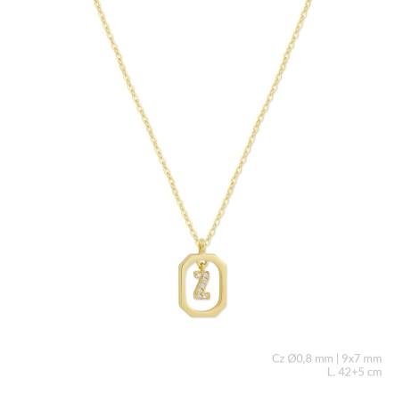 Gargantilha em Prata Esterlina | Z