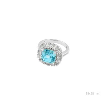 Anillo de Plata de Ley con...