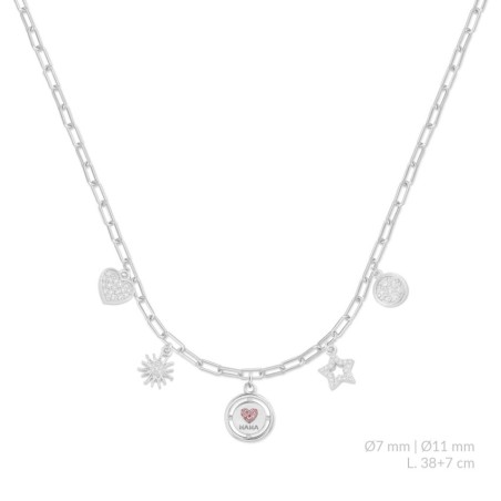 Sautoir en Argent avec oxyde de zirconium