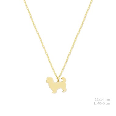 Sautoir en Argent | Bichon Maltese