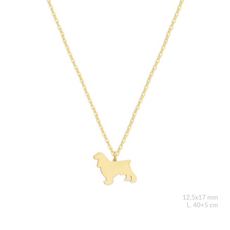 Silver necklace | Cocker